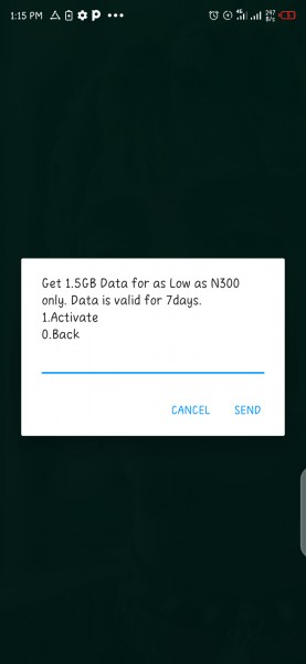 MTN 1.5 GB for N300