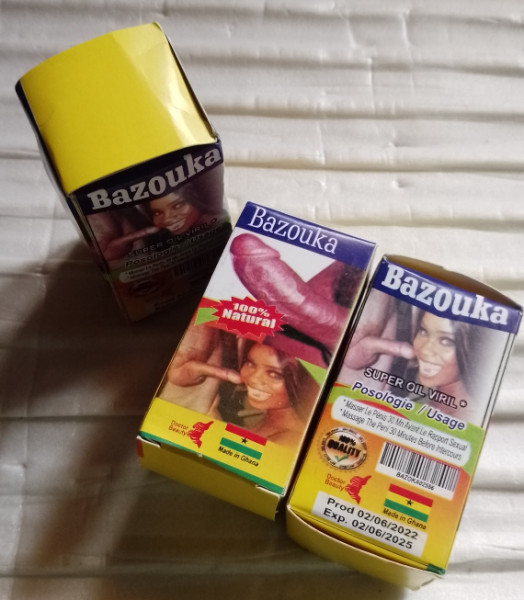 3 Bazouka 3 Super Oil  Viril+ for Penis Enlargement