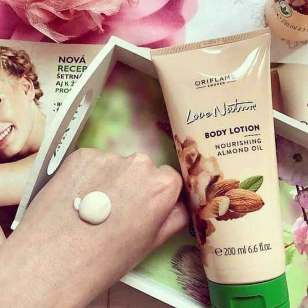 Love nature almond oil body lotion-200ml