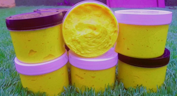 Yellow Glutathione Crystal Soap