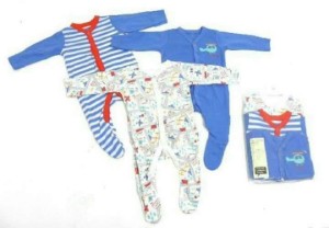 3set Mothercare Baby Sleep Suit